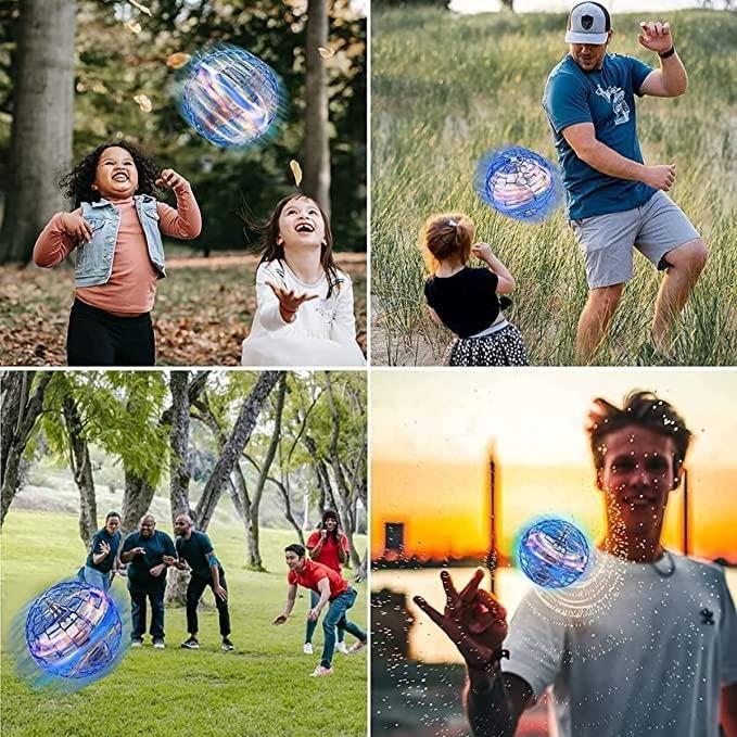 Flying Spinner – Boomerang Mini Pro Spinner with RGB Lights 🌈 | USB Rechargeable Hand-Controlled Toy 🚀