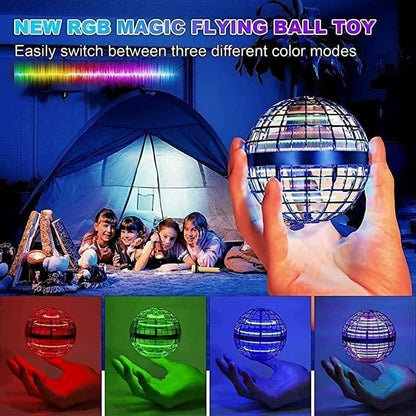 Flying Spinner – Boomerang Mini Pro Spinner with RGB Lights 🌈 | USB Rechargeable Hand-Controlled Toy 🚀
